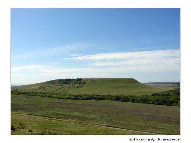 Вид на Буданову гору с венца "Блиндаж"